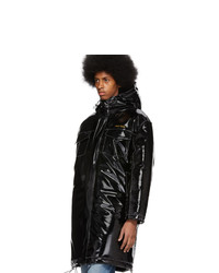 Мужская черная парка от Pyer Moss