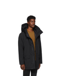 Мужская черная парка от Kanuk