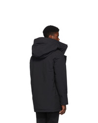 Мужская черная парка от Kanuk