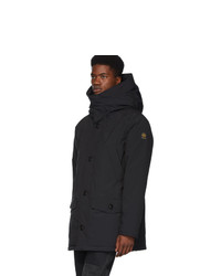 Мужская черная парка от Kanuk
