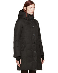 Женская черная парка от Mackage
