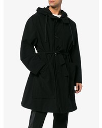 Мужская черная парка от Ann Demeulemeester