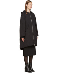 Женская черная парка от Nomia