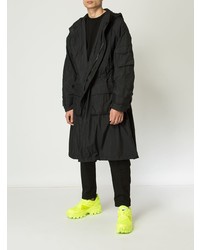 Мужская черная парка от Juun.J