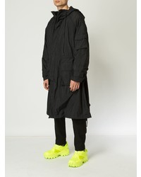 Мужская черная парка от Juun.J