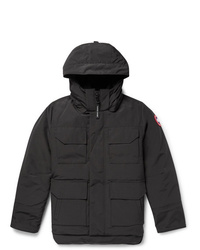 Мужская черная парка от Canada Goose