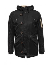 Мужская черная парка от Chromosome