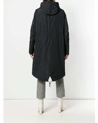 Женская черная парка от Jil Sander Navy