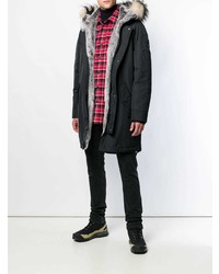 Мужская черная парка от Moose Knuckles