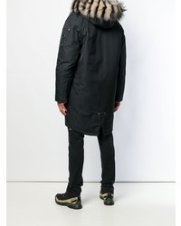 Мужская черная парка от Moose Knuckles