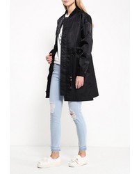 Женская черная парка от Dorado