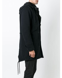 Мужская черная парка от Diesel