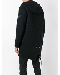 Мужская черная парка от Diesel