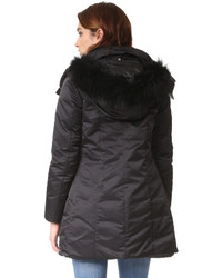 Женская черная парка от ADD