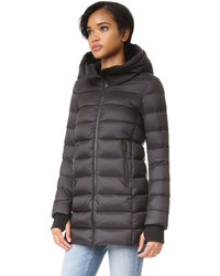 Женская черная парка от Soia & Kyo