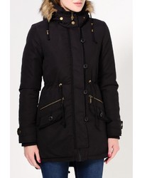 Женская черная парка от Emoi