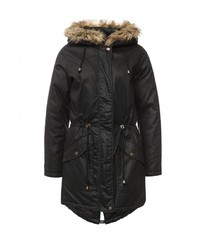 Женская черная парка от Emoi