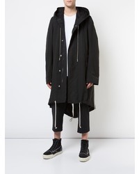 Мужская черная парка от Rick Owens DRKSHDW
