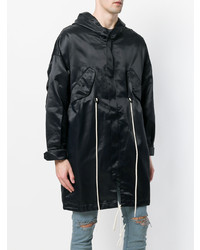 Мужская черная парка от Represent