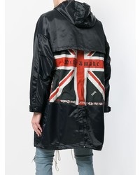 Мужская черная парка от Represent