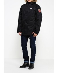 Мужская черная парка от Helly Hansen