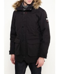 Мужская черная парка от Helly Hansen