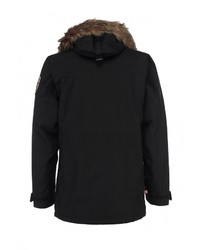 Мужская черная парка от Helly Hansen