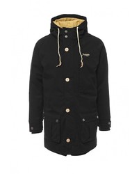 Мужская черная парка от Heritage