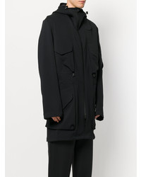 Мужская черная парка от Y-3