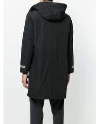 Мужская черная парка от Blackbarrett