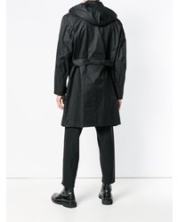 Мужская черная парка от Ann Demeulemeester