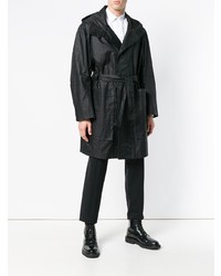 Мужская черная парка от Ann Demeulemeester