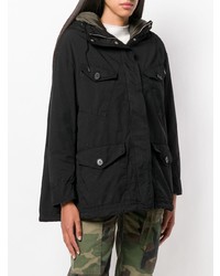 Женская черная парка от Aspesi