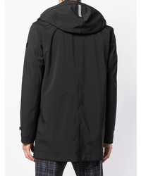 Мужская черная парка от Peuterey