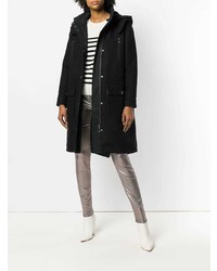 Женская черная парка от Karl Lagerfeld