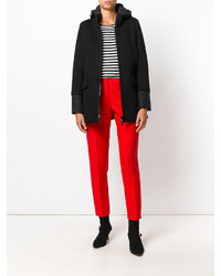 Женская черная парка от Herno