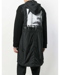 Мужская черная парка от Juun.J