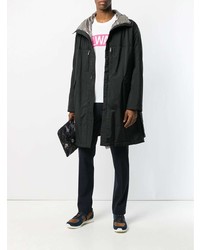 Мужская черная парка от Valentino