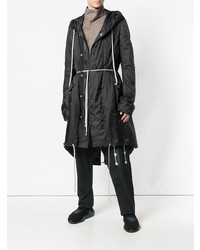 Мужская черная парка от Rick Owens DRKSHDW