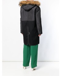 Женская черная парка от P.A.R.O.S.H.