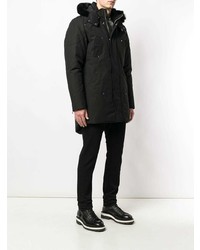 Мужская черная парка от Moose Knuckles