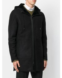 Мужская черная парка от Desa 1972