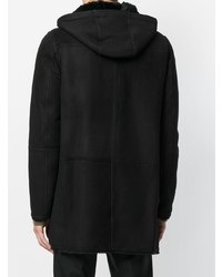 Мужская черная парка от Desa 1972