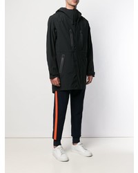 Мужская черная парка от Woolrich