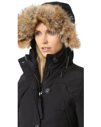 Женская черная парка от Penfield