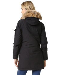 Женская черная парка от Penfield