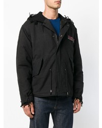 Мужская черная парка от As65