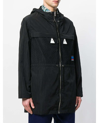 Мужская черная парка от Kenzo