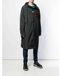 Мужская черная парка от Diesel