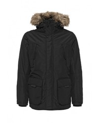 Мужская черная парка от Jack &amp; Jones